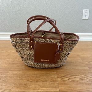 COPY - jacquemus woven beach bag